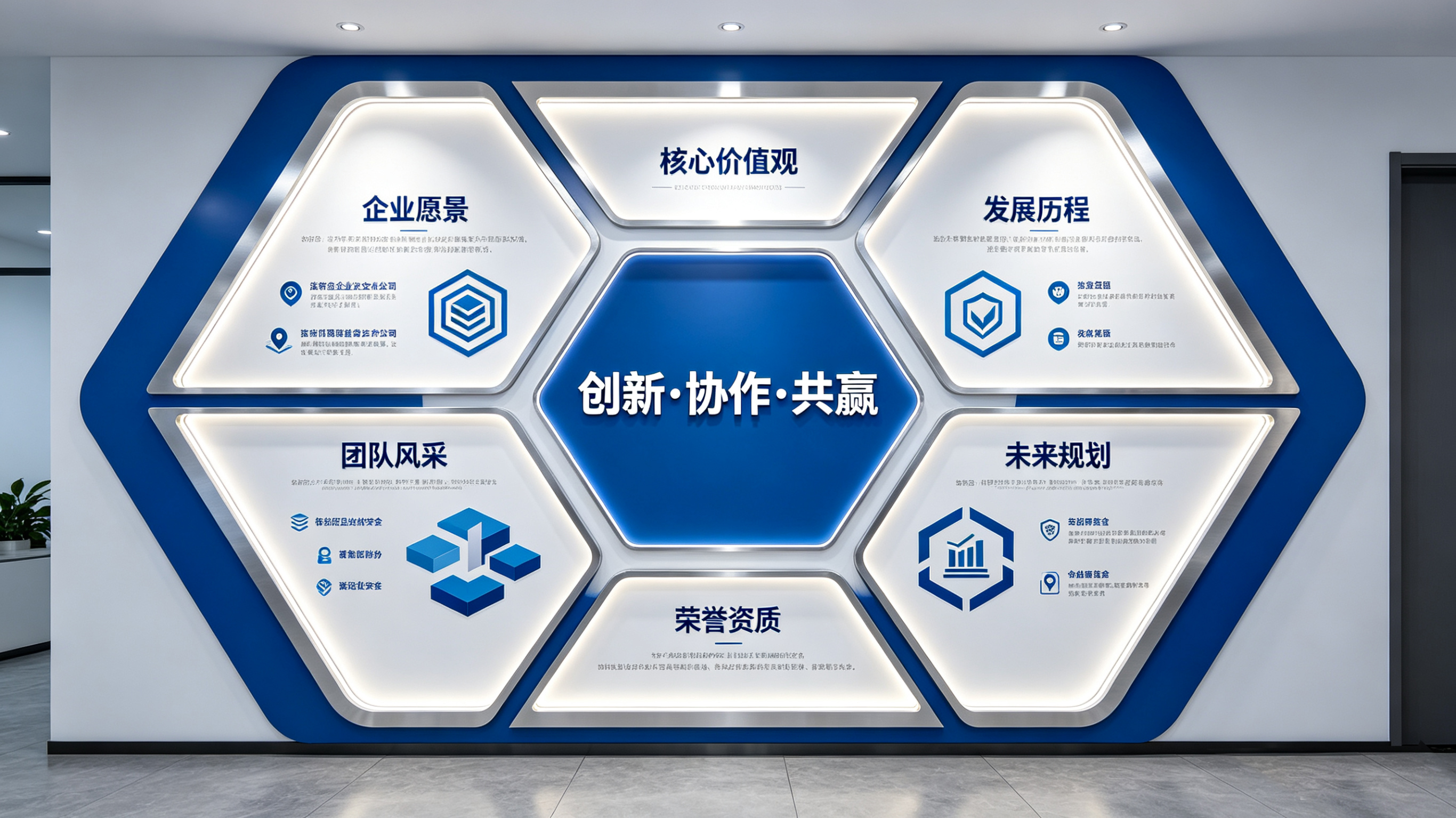 龙港企业文化墙六边形避坑指南（新手常犯5个错误）